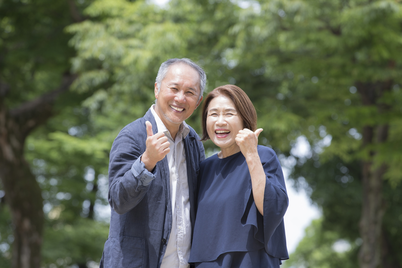 シニアの男女
